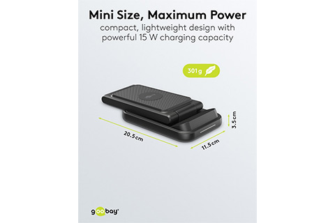 3-in-1 Wireless Qi Charger (USB-C, 15W) - Lifestyle