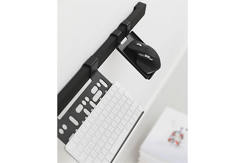 Pedestal Mouse Mount - Lifestyle