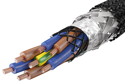 Inakustik AC-404 Micro AIR Basic power cable (Schuko CEE7/7 – C19)