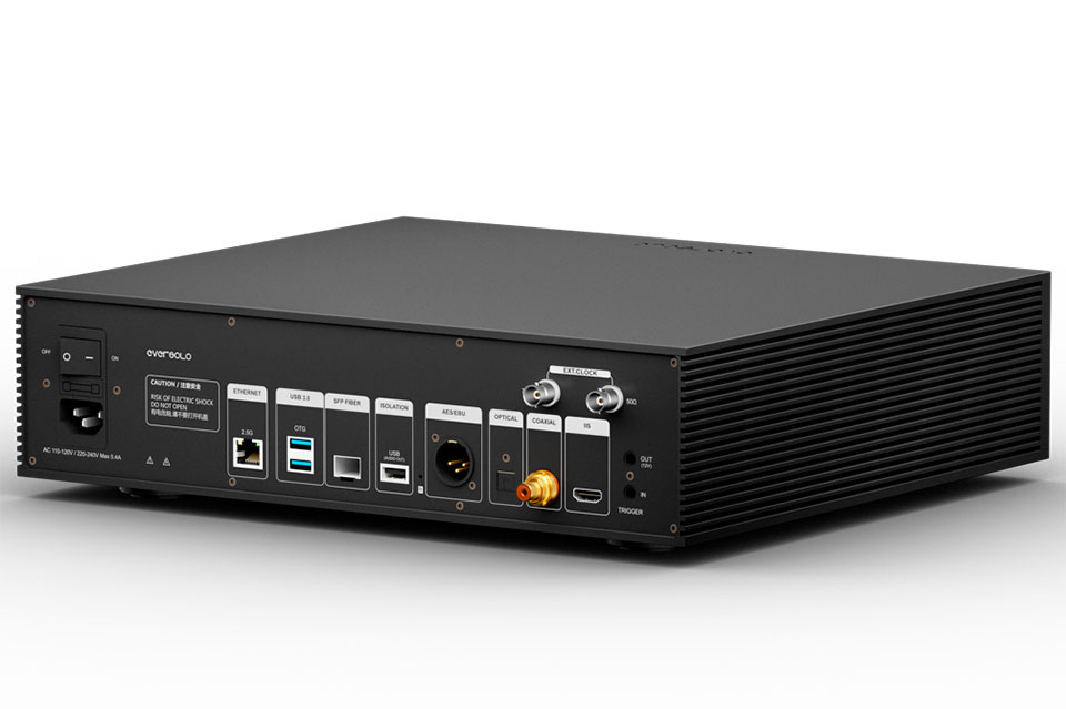 Eversolo T10 Streaming transport - Back