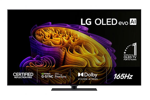 C6 OLED evo 4K Smart TV with stand