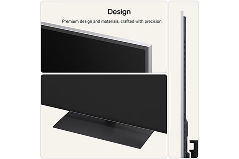 LG C6 OLED evo 4K Smart TV with stand - Lifestyle