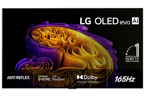 C6 OLED evo 4K Smart TV with wall bracket