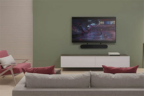 Flexson soundbar mount for Sonos Ray - Lifestyle
