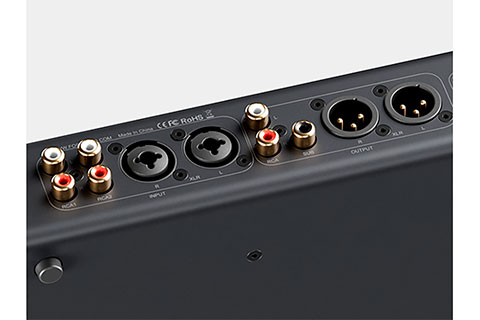 Fosi Audio ZP3 Pre amplifer (3 x RCA, 1 x XLR) - Back