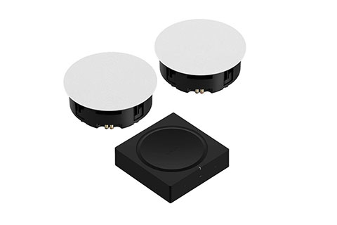 Amp with In-ceiling speakers 8