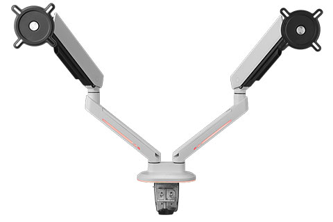 One For All Gaming Monitor Arm Experience | Double (21 – 45) - White