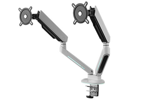 One For All Gaming Monitor Arm Experience | Double (21 – 45) - White
