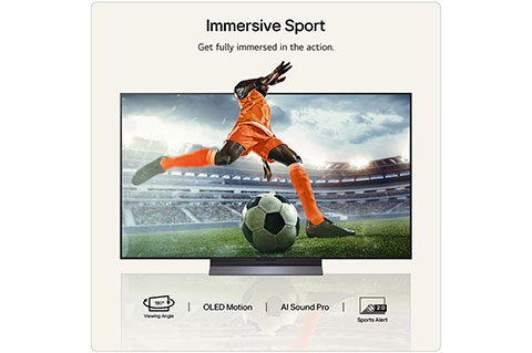 LG C64 OLED evo 4K Smart TV - Lifestyle
