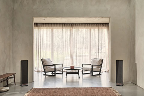 Ruark Audio Talisman-R floor speaker - Black - Lifestyle