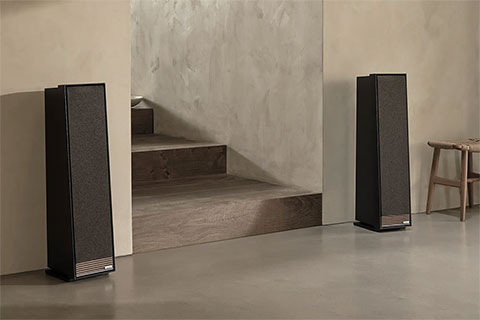 Ruark Audio Talisman-R floor speaker - Black - Lifestyle