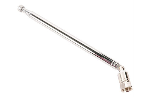 DAB+/FM telescopic antenna with F connector