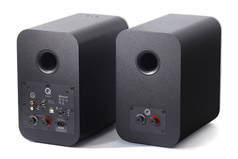 Q Acoustics M20 HD Wireless System pair - Black - Back