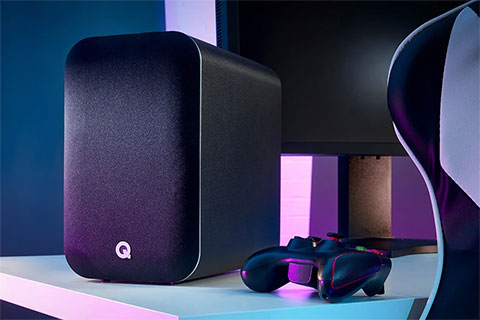 Q Acoustics M20 HD Wireless System pair - Black - Lifestyle