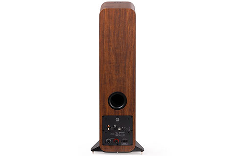 Q Acoustics M40 Wireless speakers - Walnut - Back