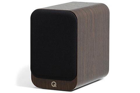Q Acoustics 3020C Shelf Speaker Pair - Walnut