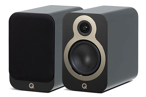 3030C shelf speaker pair - Black
