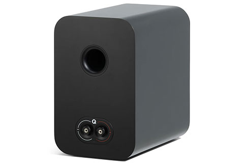 Q Acoustics 3030C shelf speaker pair - Black - Back