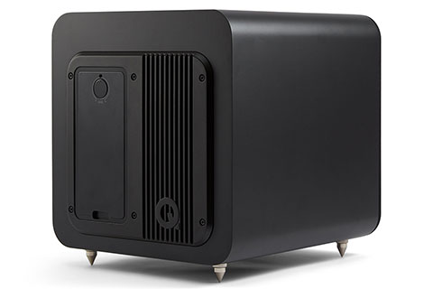 Q Acoustics Q SUB80 Active Subwoofer - Black - Back