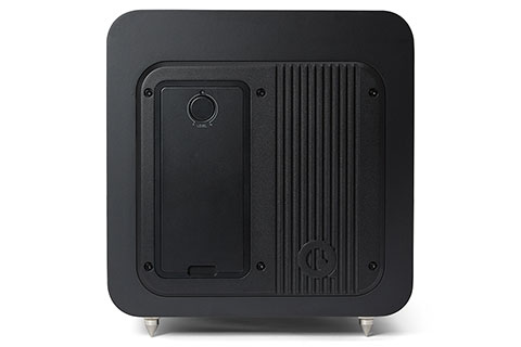Q Acoustics Q SUB80 Active Subwoofer - Black - Back