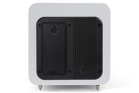Q Acoustics Q SUB80 Active Subwoofer - White - Back