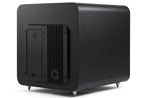Q Acoustics Q SUB100 Active Subwoofer - Black - Back
