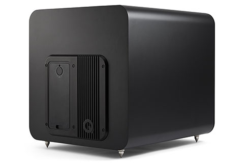 Q Acoustics Q SUB120 Active Subwoofer - Black - Back