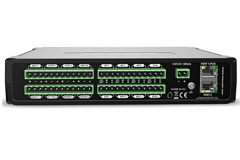 Monacor DRM-44 Bi-directional Analogue/Dante Bridge - Back