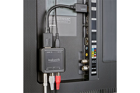 Inakustik HDMI eARC to R/L Audio Extractor - Lifestyle