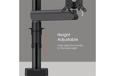 Vogels Momo 2127 Monitor Mount - Black - Lifestyle