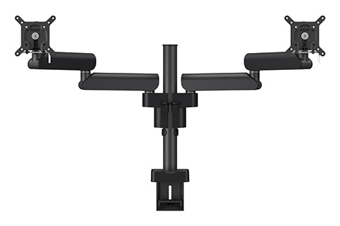 Momo 2237 Dual Monitor Mount - Black