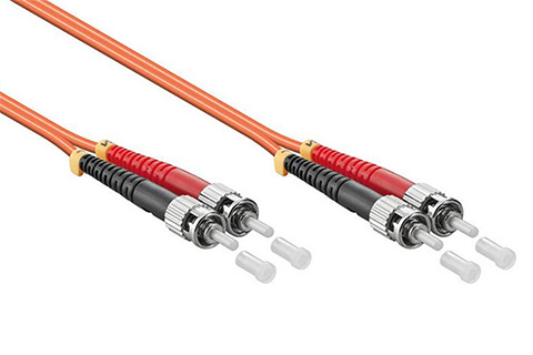 Optical Fibre Cable, Singlemode, Duplex, OM2 | Orange