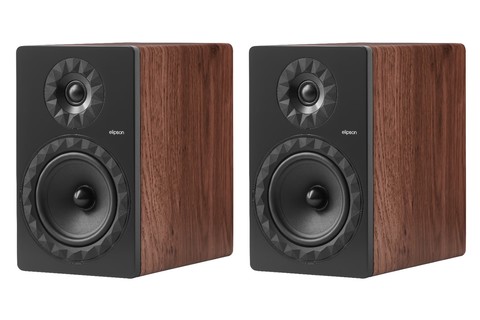 Elipson Prestige Facet II 8B bookshelf speakers - Walnut