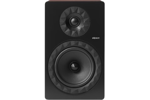 Elipson Prestige Facet II 8B bookshelf speakers - Walnut - Front