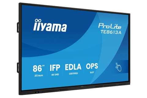 iiyama 4K UHD touch monitor | 86 13A-B2AG