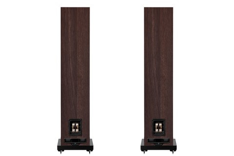 Fyne Audio F501E Floor Speaker - Walnut - Back