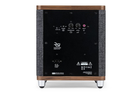 Ruark Audio RS1 MK Subwoofer - Walnut - Back