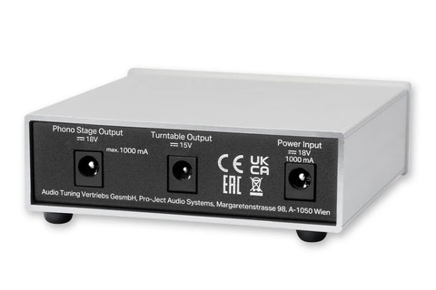 Pro-Ject Power Box S3 Phono - Silver - Back