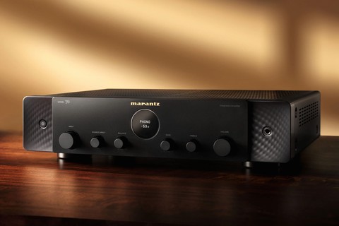 Marantz Model 70 stereo amplifier (2x 50W, 8 Ohm) - Black - Lifestyle