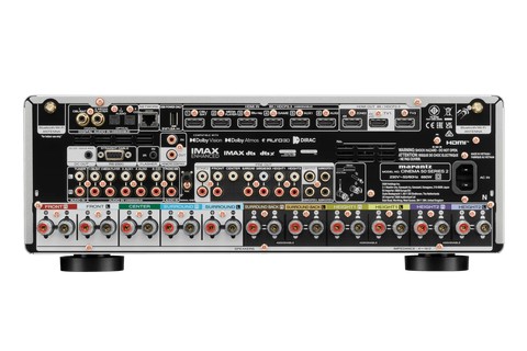 Marantz Cinema 50 Series 2 surround receiver (9.4) - Silver - Back