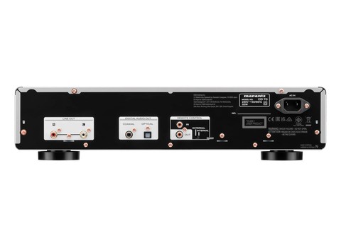 Marantz CD 70 CD-player - Silver - Back