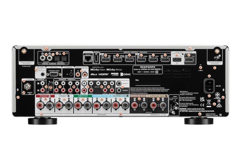 Marantz Cinema 60 DAB Series 2 surround receiver - Silver - Back