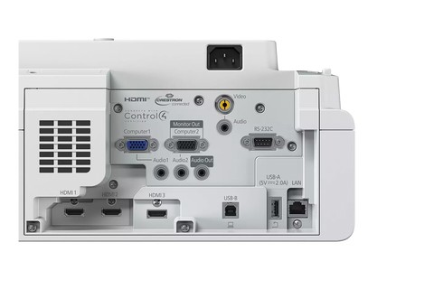 Epson EB-760Wi WXGA short throw projector - Back