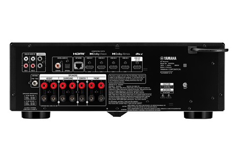 Yamaha RX500A surround receiver (7.2) - Back