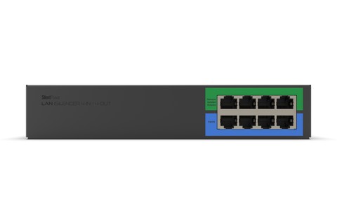 iFi Audio SilentPower LAN iSilencer - 4-In/4-Out - Front