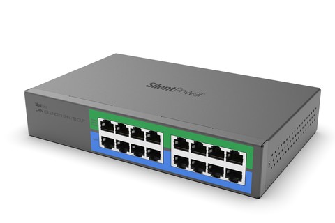 iFi Audio SilentPower LAN iSilencer - 8-In/8-Out - Hero