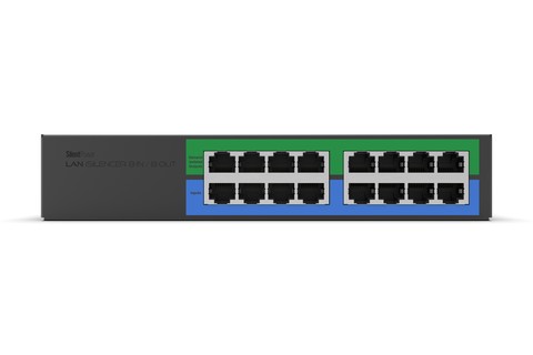 iFi Audio SilentPower LAN iSilencer - 8-In/8-Out - Front