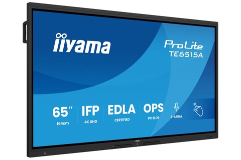 iiyama ProLite 4K UHD touch monitor with Android - TE15A-B2AG - 65