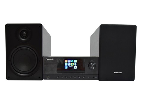Panasonic SC-PMX112E-K micro Hi-Fi system (CD,BT,FM/DAB+ radio) - Front