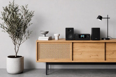 Panasonic SC-PMX112E-K micro Hi-Fi system (CD,BT,FM/DAB+ radio) - Lifestyle